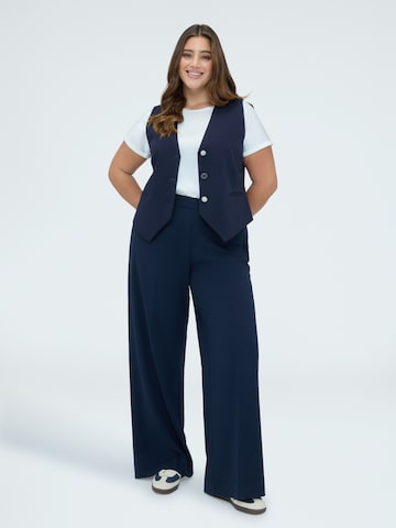 Fiorella Rubino Wide leg Broek in Blauw