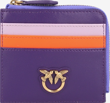 PINKO Wallet 'Airone' in Purple: front