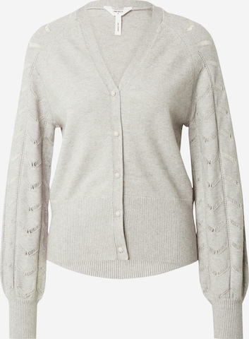 OBJECT Knit Cardigan 'EVA' in Grey: front