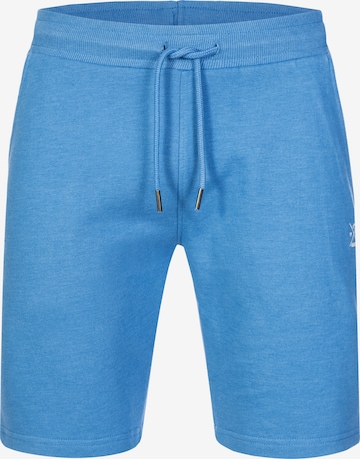 Pantalon ' Eckerd ' INDICODE JEANS en bleu : devant
