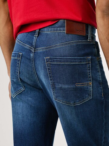 Tapered Jeans 'Cage' di Pepe Jeans in blu