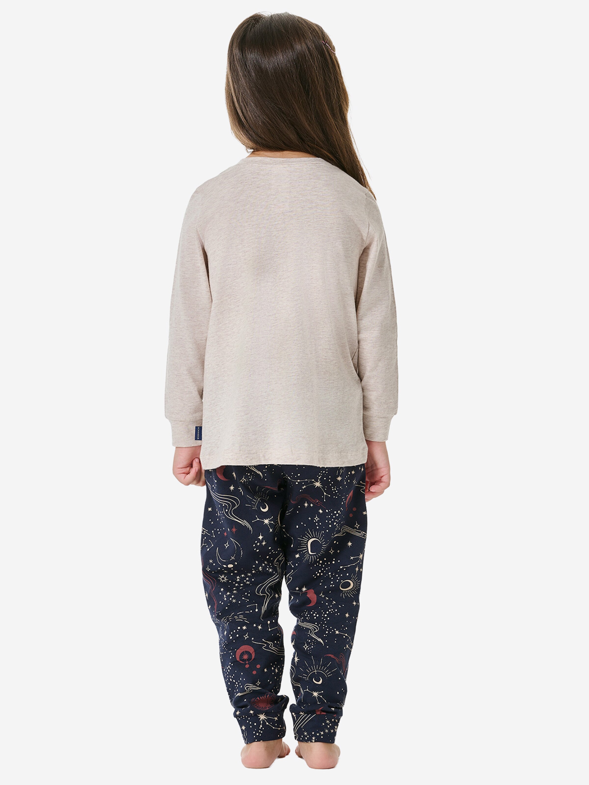 Pyjama ' Family ' SCHIESSER en beige