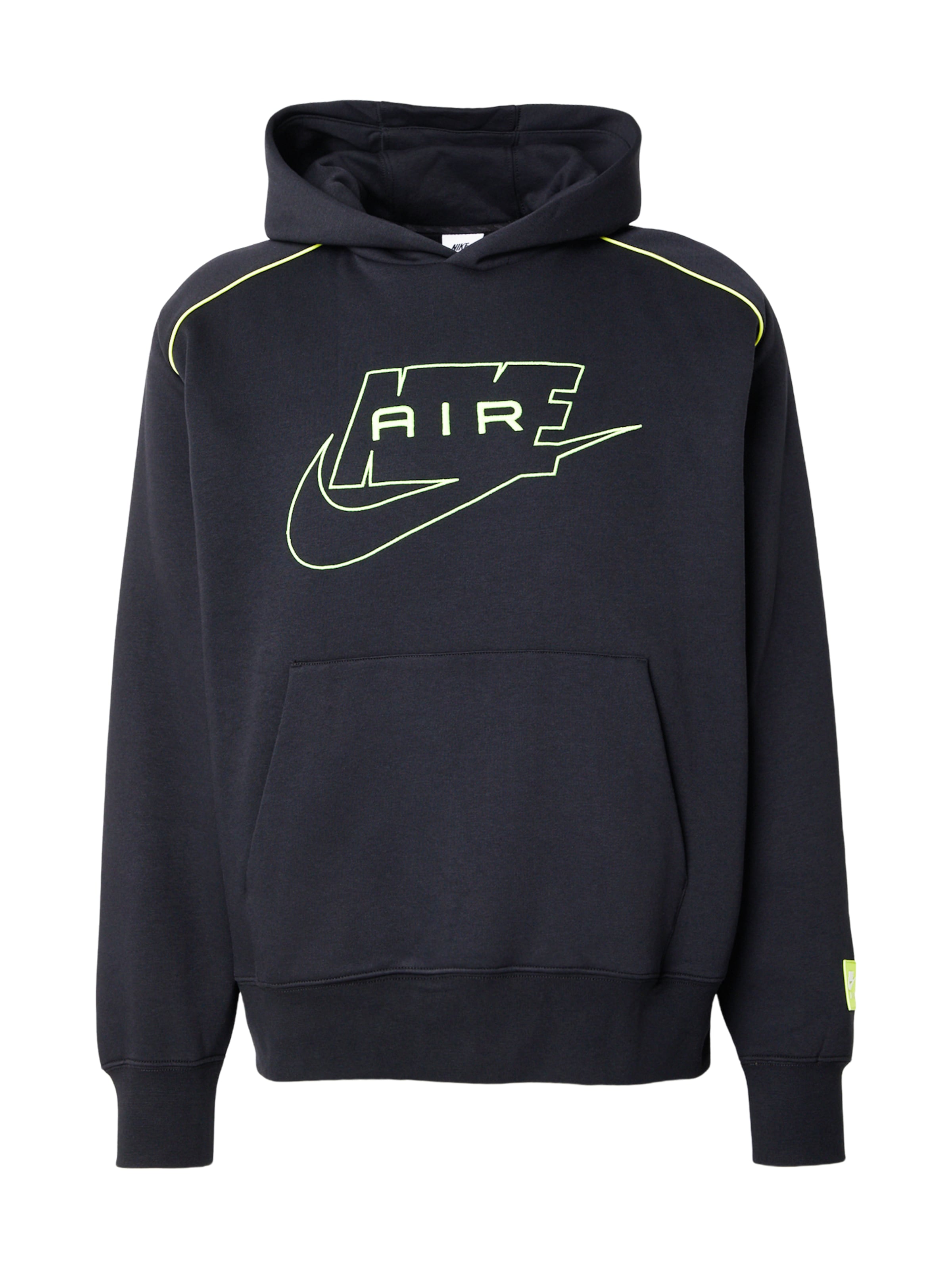 Nike Sportswear Mikina 'AIR' – modrá: přední strana
