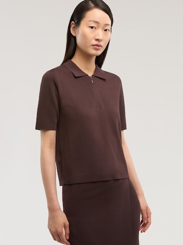 Trussardi - Jersey en marrón: frente