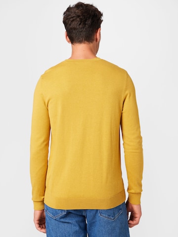 SELECTED HOMME Regular Fit Pullover 'Berg' in Gelb