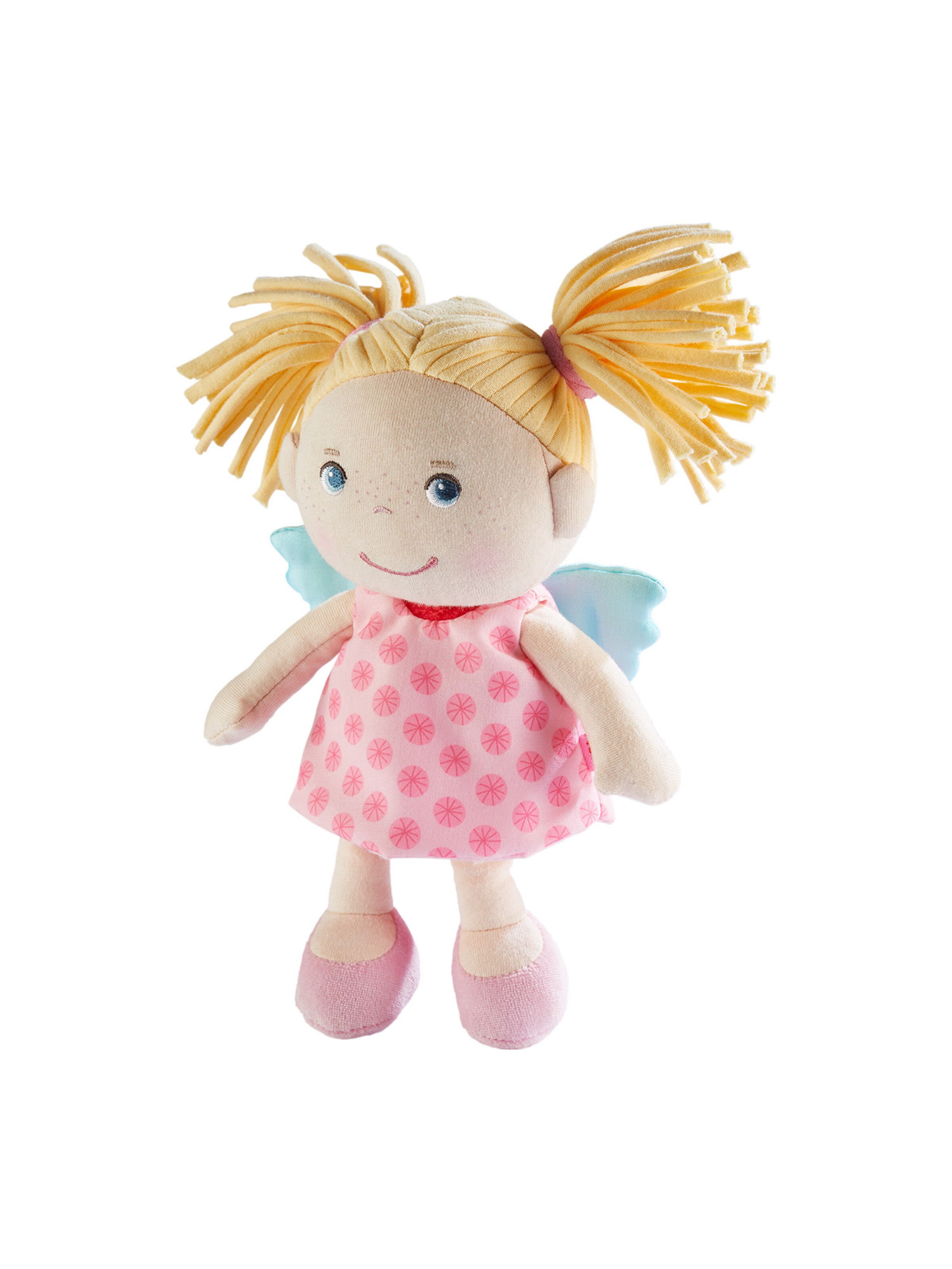 HABA Stoffpuppen zum Kuscheln in Mischfarben: Vorderseite