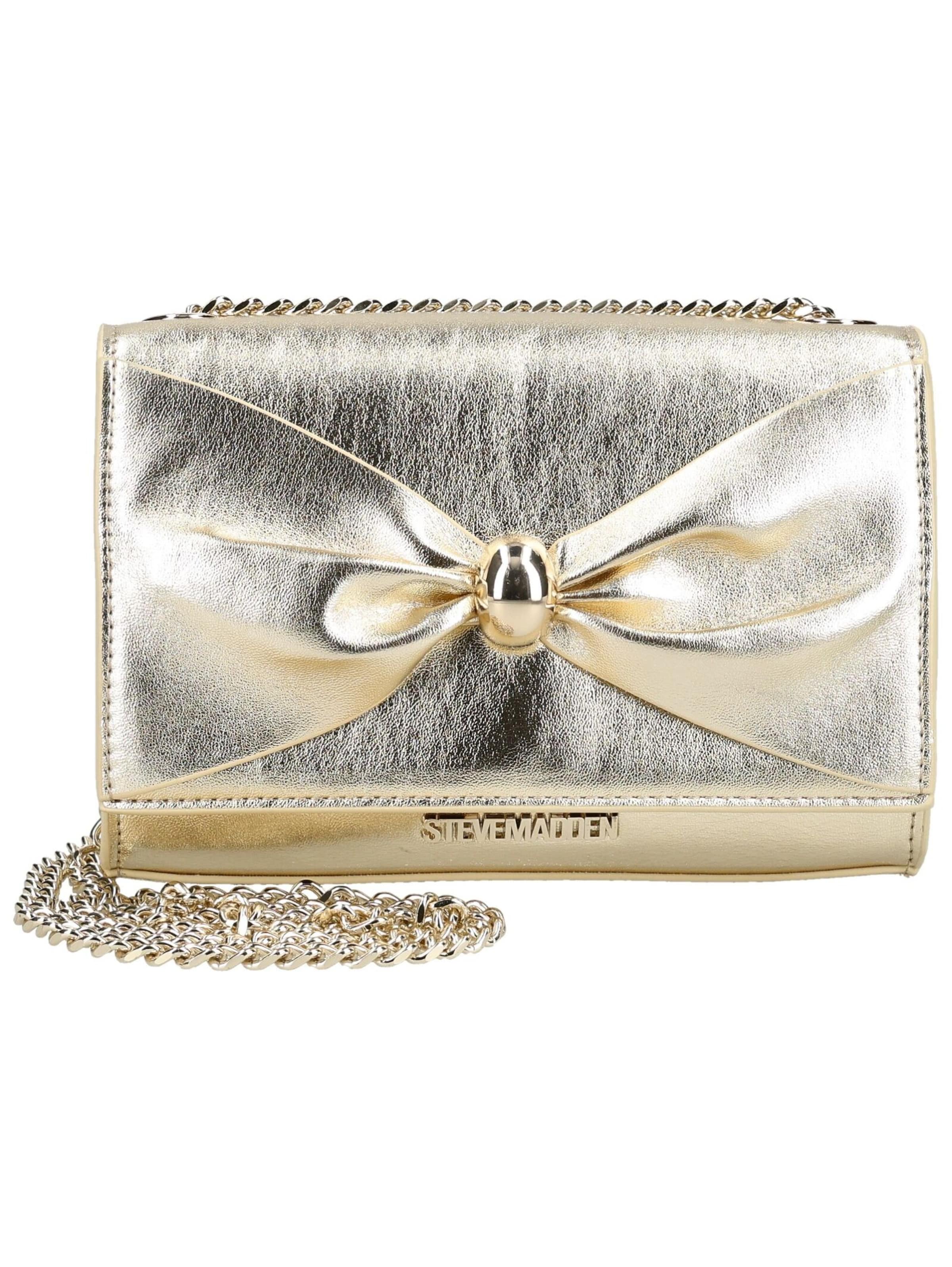STEVE MADDEN Crossbody bag in Gold: front