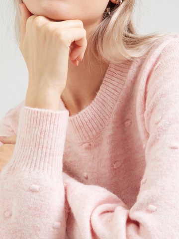 VERO MODA Sweater 'VMFrancesca' in Pink