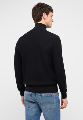 MUSTANG Strickjacke 'Escondido' in Schwarz