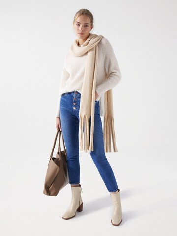 Coupe slim Jean Salsa Jeans en bleu