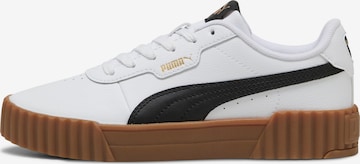 Baskets basses 'Carina 3.0' PUMA en blanc : devant