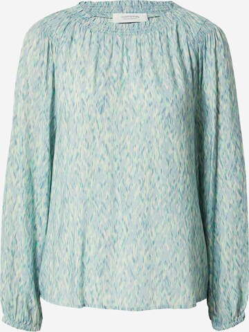 comma casual identity Blouse in Blauw: voorkant