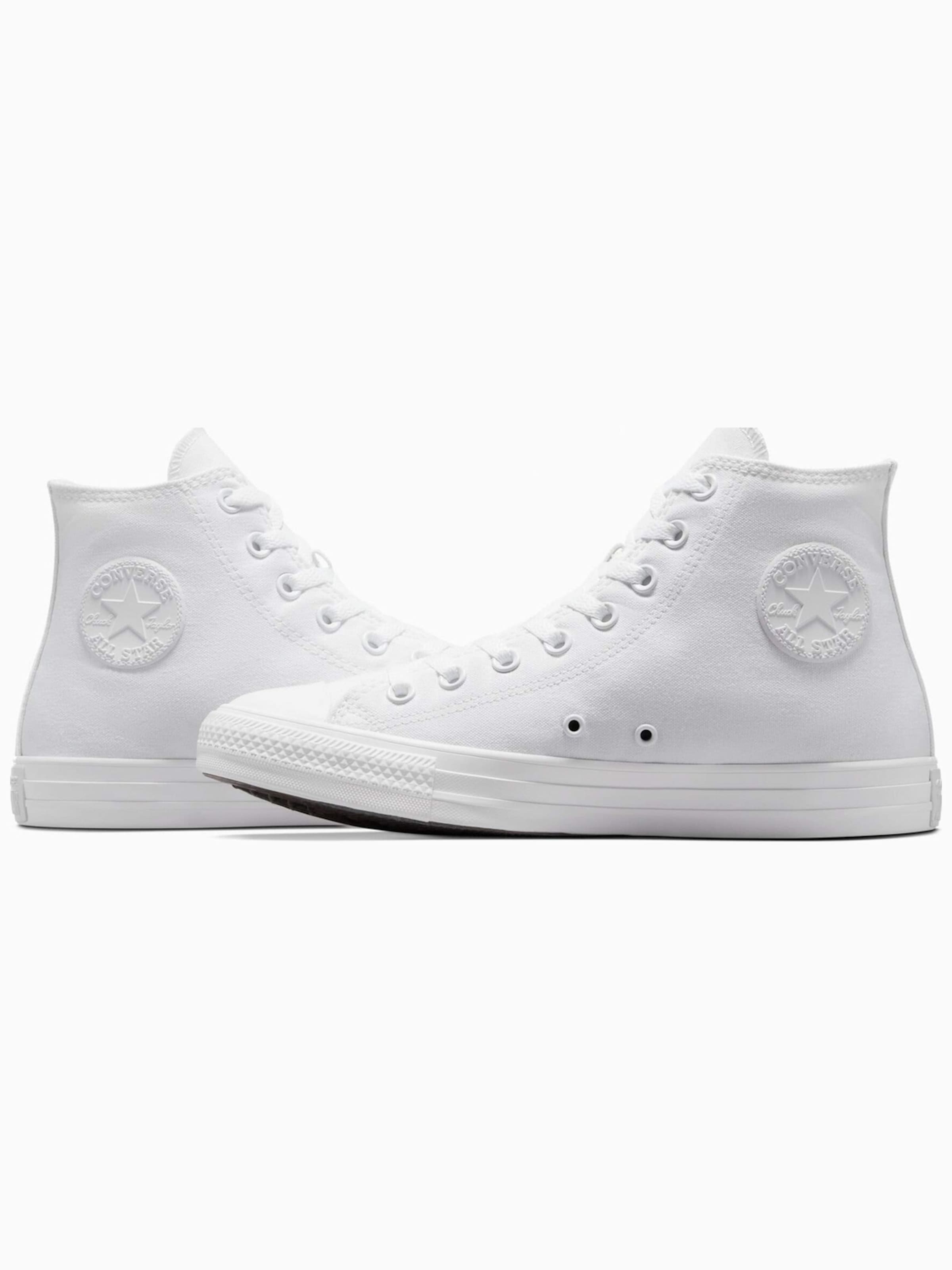 CONVERSE - Zapatillas deportivas altas 'Converse Chuck Taylor All Star Canvas' en blanco