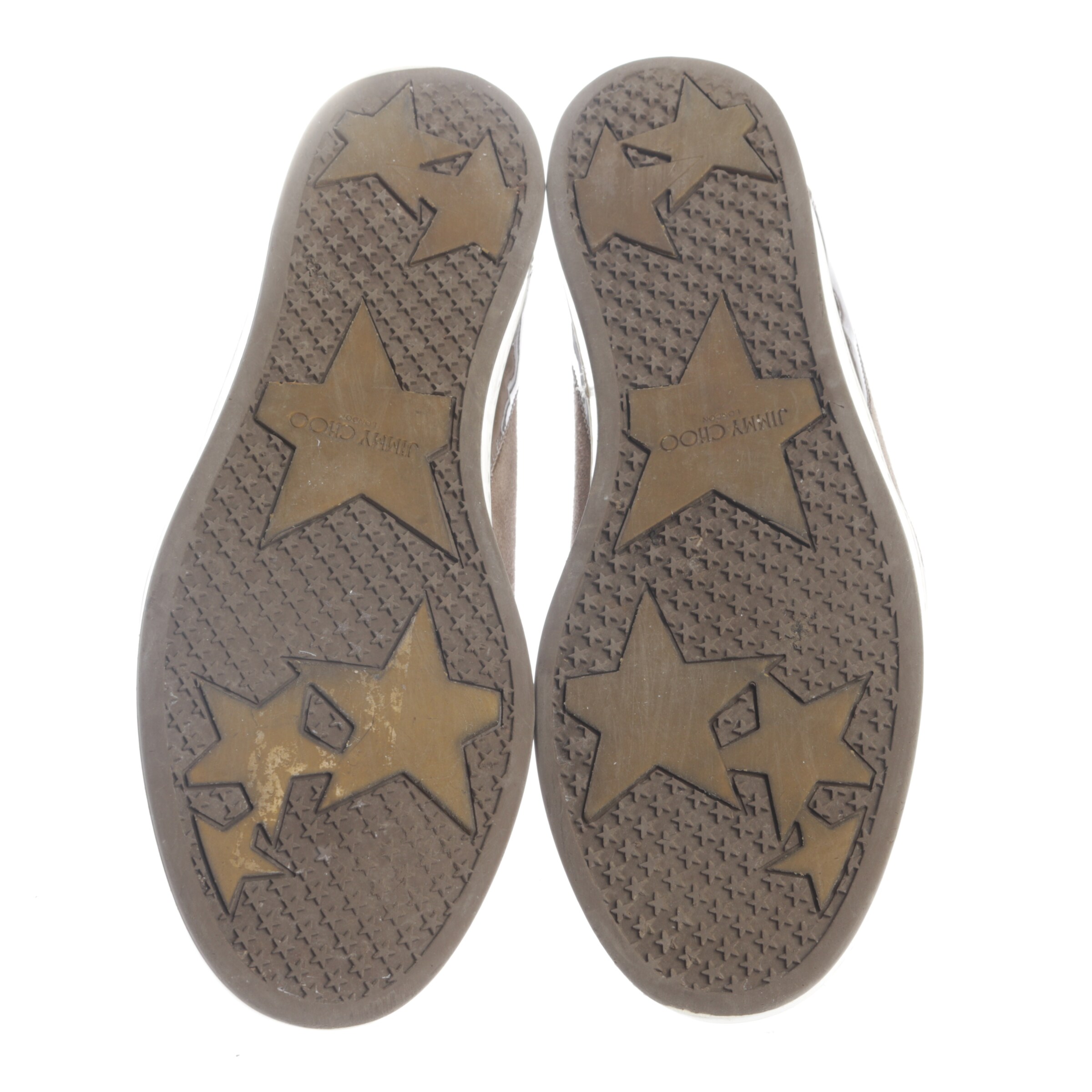 JIMMY CHOO Turnschuhe / Sneaker 38,5 in Braun