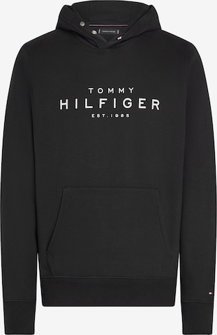 Felpa di TOMMY HILFIGER in nero: frontale