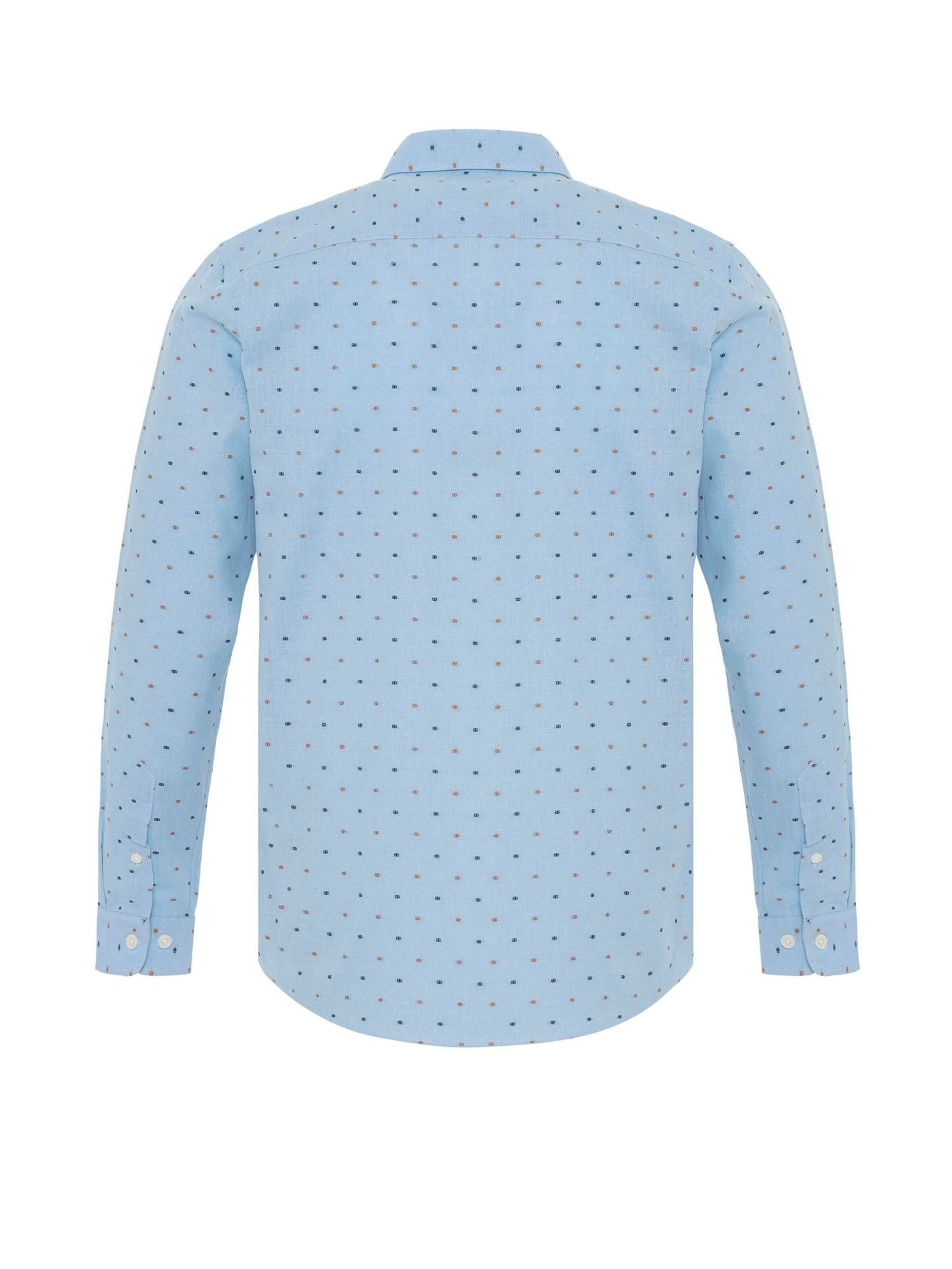 Dandalo Rovný strih Košeľa - Modrá