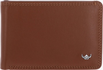GOLDEN HEAD Portemonnaie 'Polo' in Braun: Vorderseite