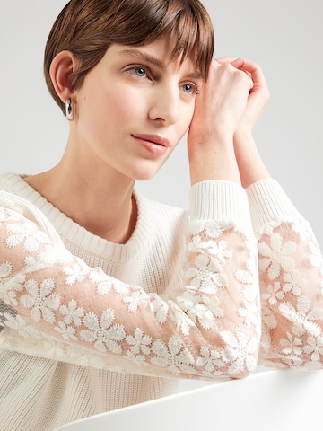 Hailys Pulóver 'Ti44ra' - fehér