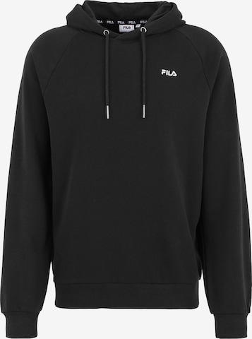 Effilé Pantalon 'Braives' FILA en noir : devant