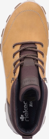 Rieker Lace-Up Boots in Yellow