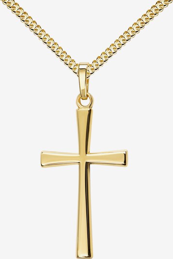 JEVELION Kreuzanhänger 333 Gold + Kette in gold, Produktansicht