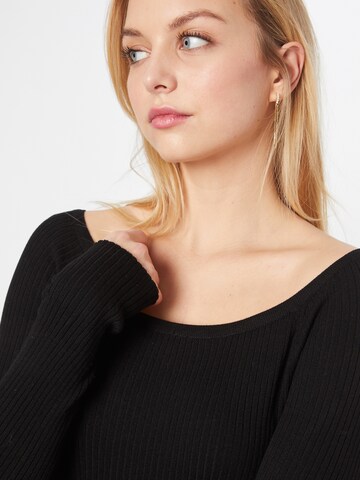 VILA Sweater 'Helli' in Black