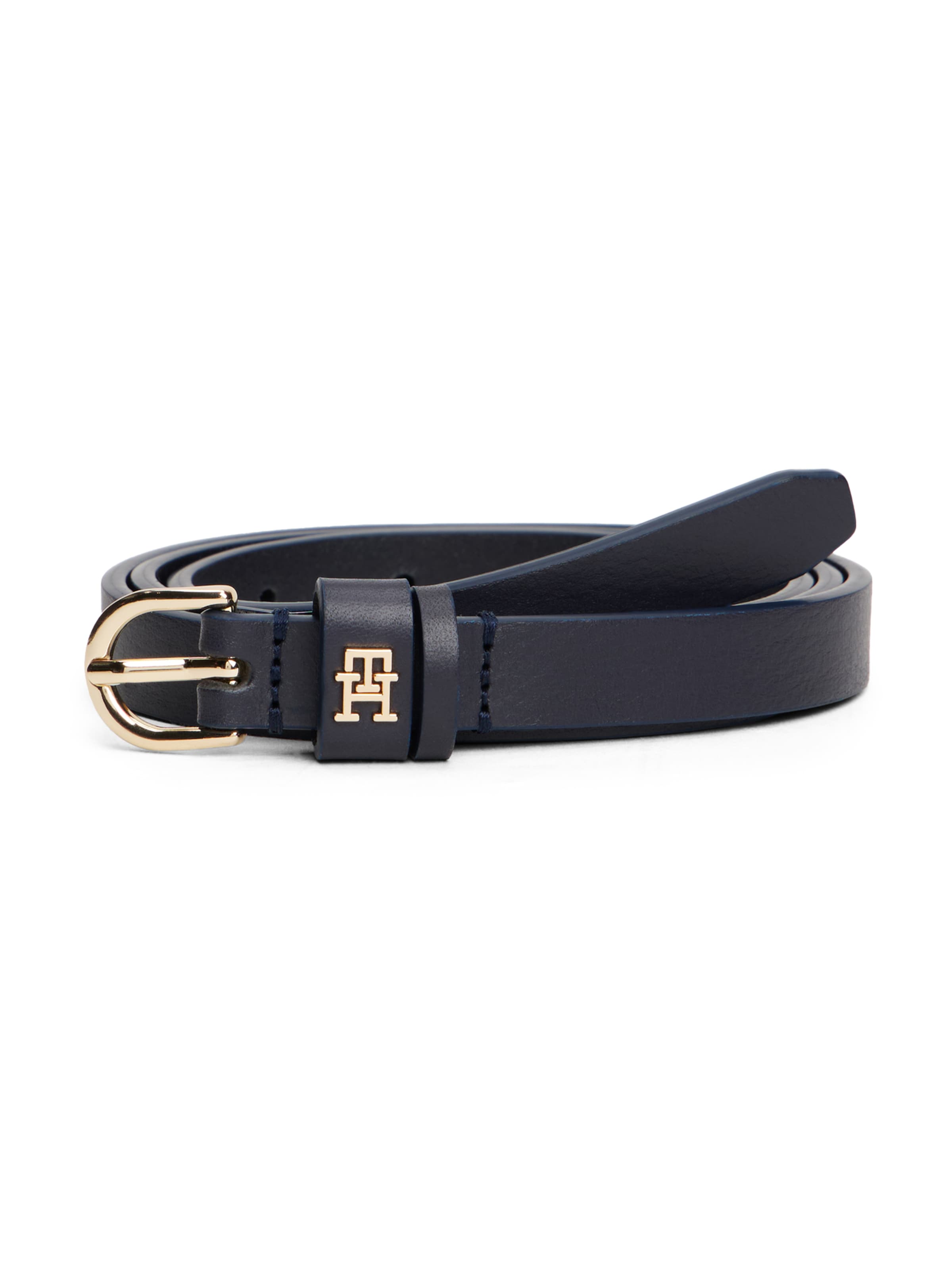 TOMMY HILFIGER Belt 'ESSENTIAL EFFORTLESS' in Blue: front
