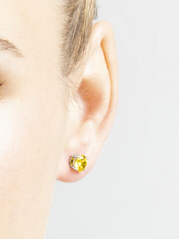 Luxenter - Pendientes 'Konir' en amarillo