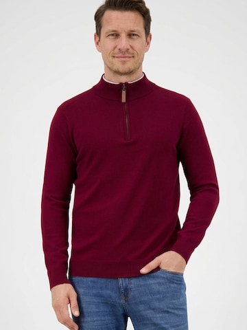 Gardeur Sweater in Red: front