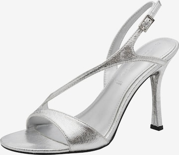 Tamaris Sandaal in Grijs: voorkant