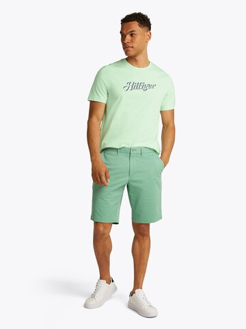 T-Shirt 'SUMMER' TOMMY HILFIGER en vert