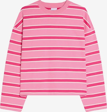 Bershka Majica | roza barva: sprednja stran