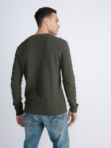 Petrol Industries Pullover 'Gurnee' in Grün