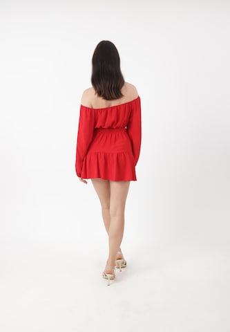 Gonna di Elara in rosso