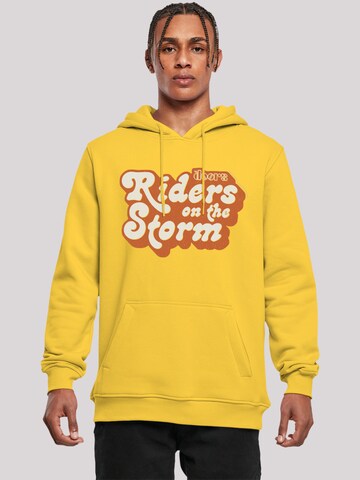 F4NT4STIC Sweatshirt 'The Doors' in Geel: voorkant