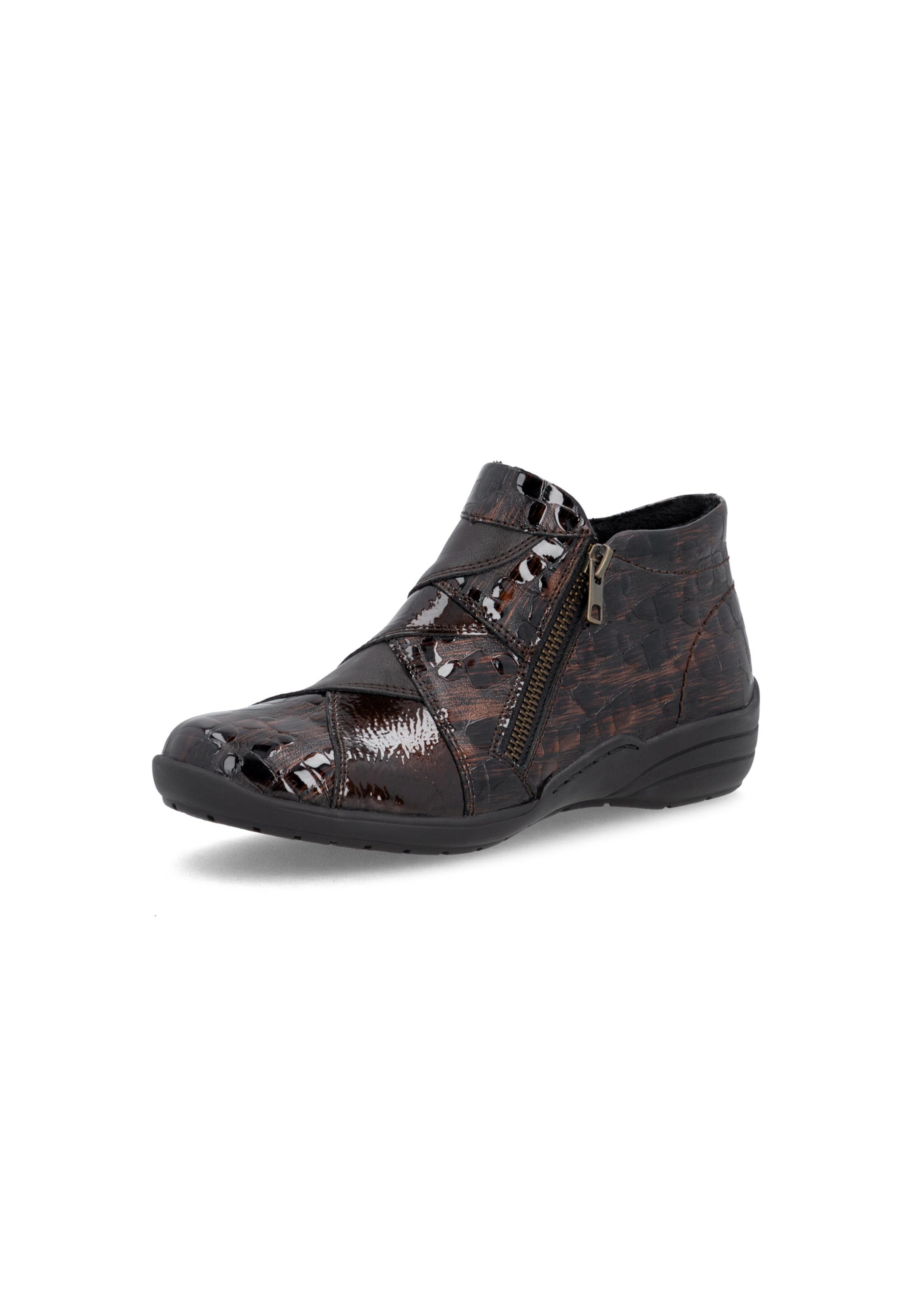 Bottines ' R7674 ' REMONTE en marron : devant