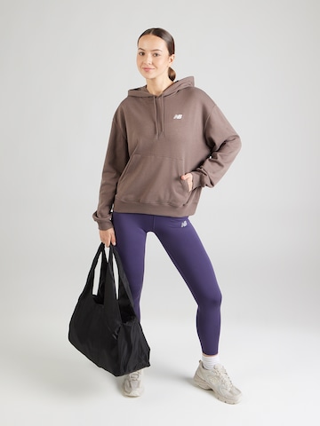 new balance Sweatshirt 'Essentials' in Brown