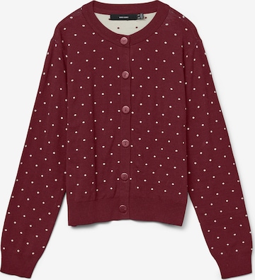 Cardigan VERO MODA en rouge : devant