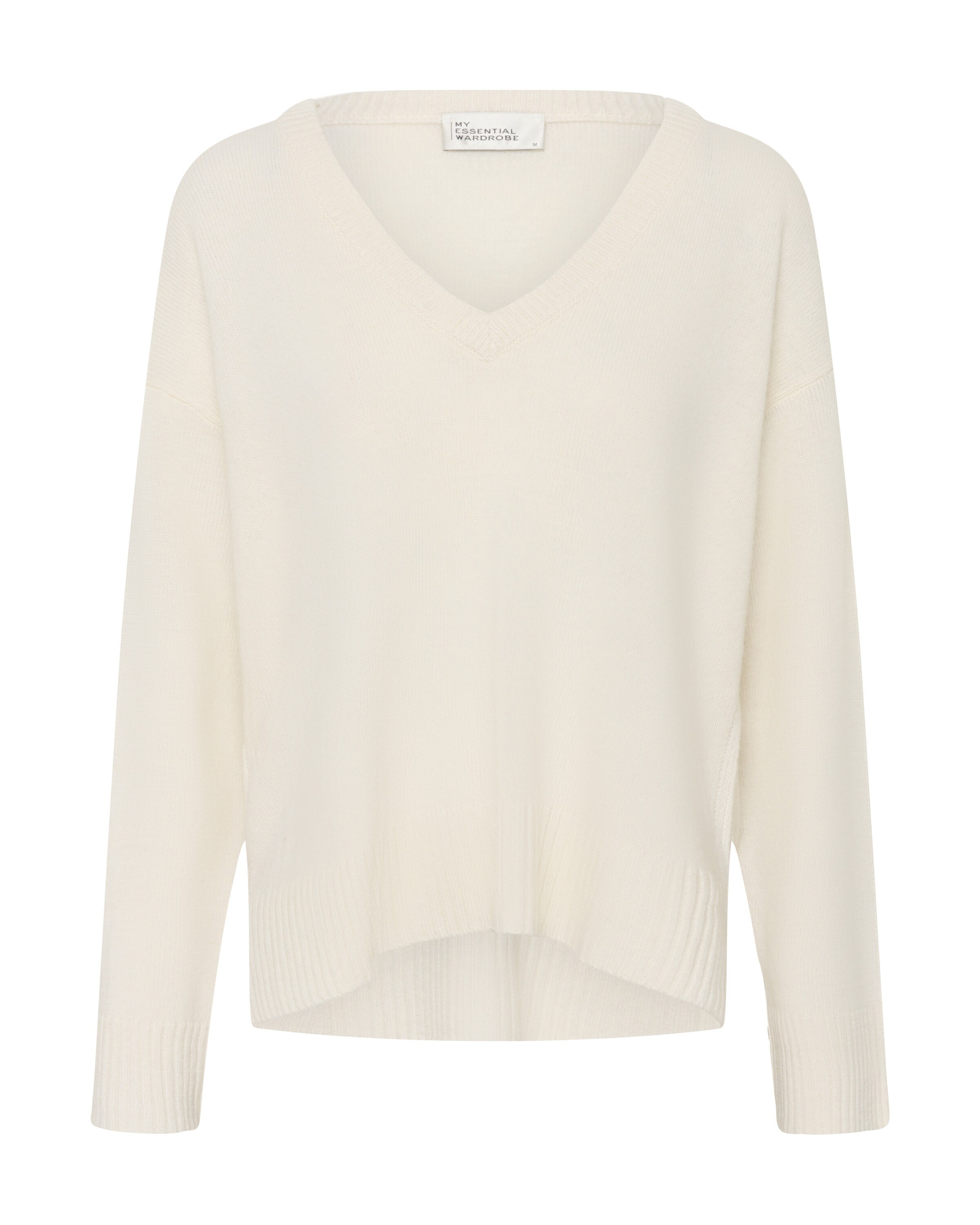 My Essential Wardrobe Pullover 'MWHuxi' in weiß, Produktansicht