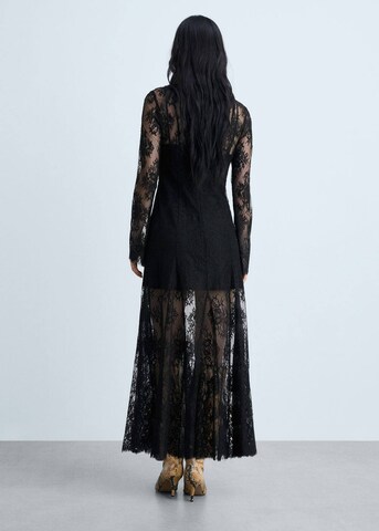 MANGO Kleid 'Simona' in Schwarz