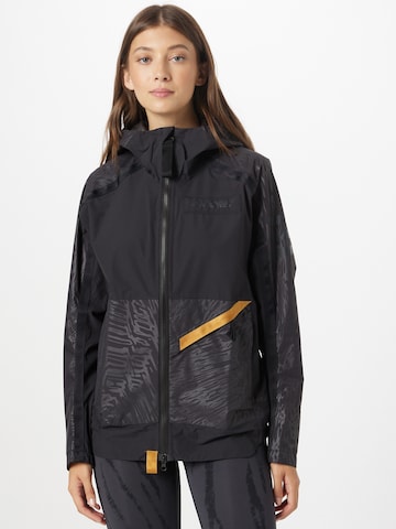 ADIDAS TERREX Outdoor Jacket 'Utilitas Rain' in Black: front
