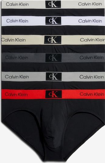 Calvin Klein Underwear Slip in beige / rot / schwarz / weiß, Produktansicht