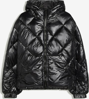 Bershka Jacke in Schwarz: Vorderseite