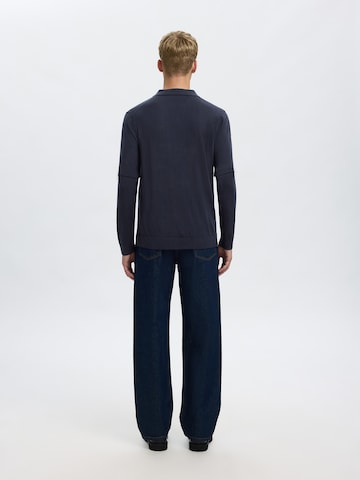 SELECTED Sweater 'SLHTRAY' in Blue