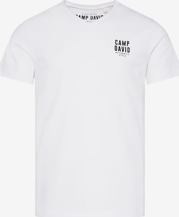 CAMP DAVID Shirt in Weiß: predná strana