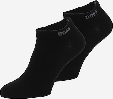 Chaussettes BOSS en noir : devant