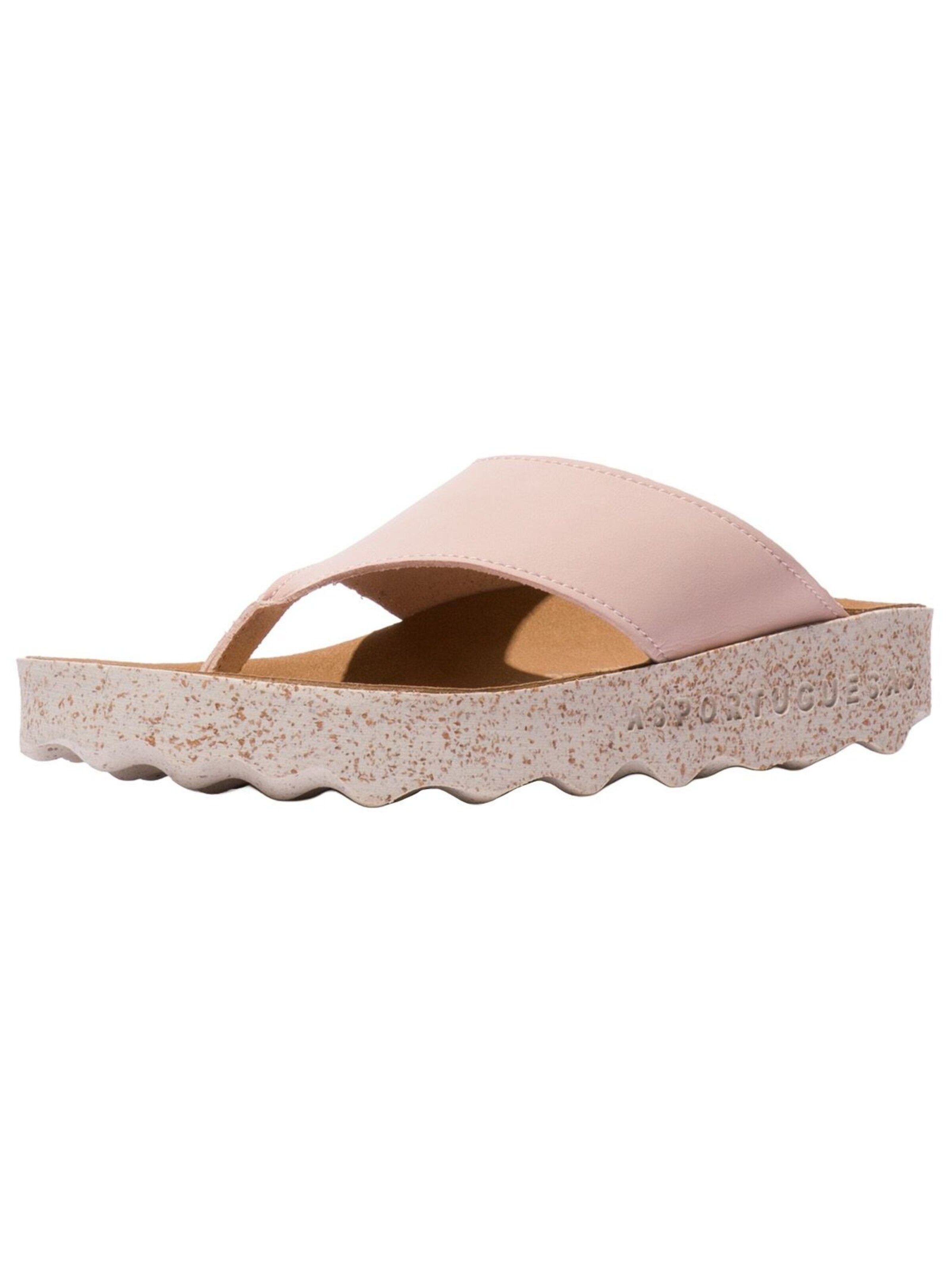 Asportuguesas Zehentrenner in Pink: Vorderseite