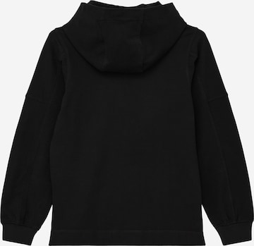 s.Oliver Sweatshirt in Schwarz