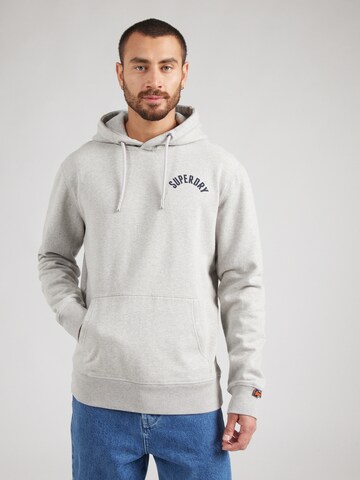 Superdry Sweatshirt 'Athletic Essentials' in Grey