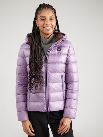 Blauer.USA Between-Season Jacket in Purple: front